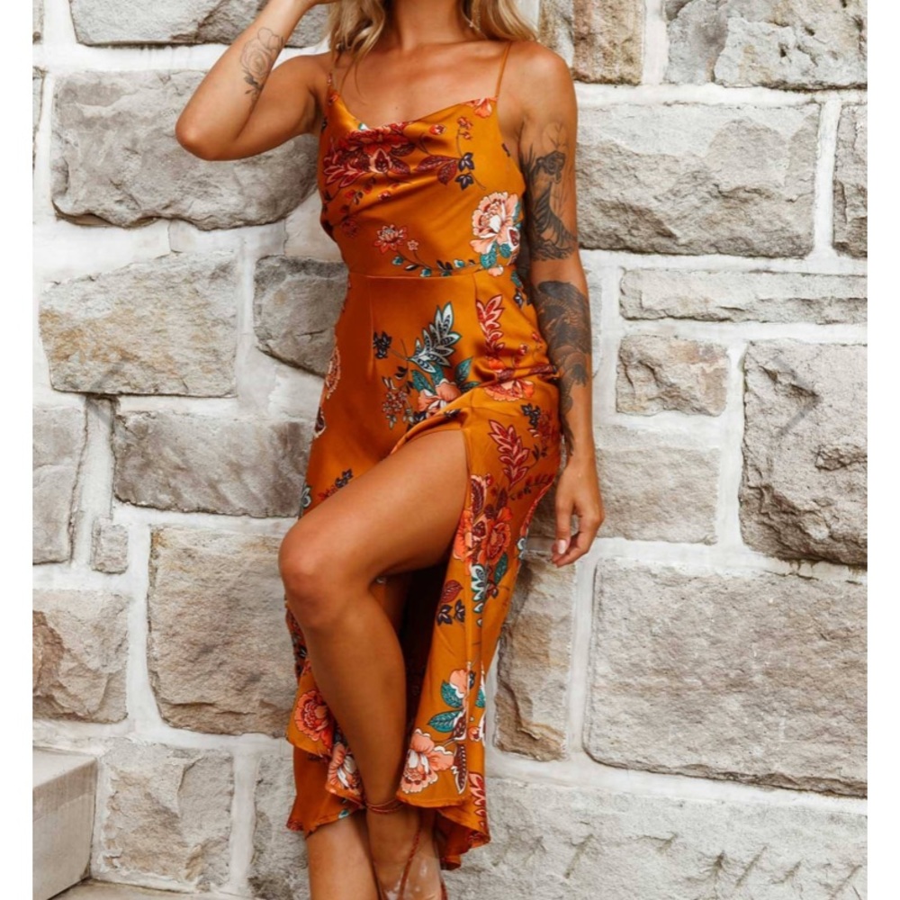 Suki Floral Midi Dress